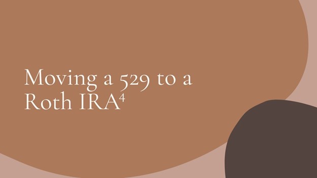 Moving a 529 to a Roth IRA