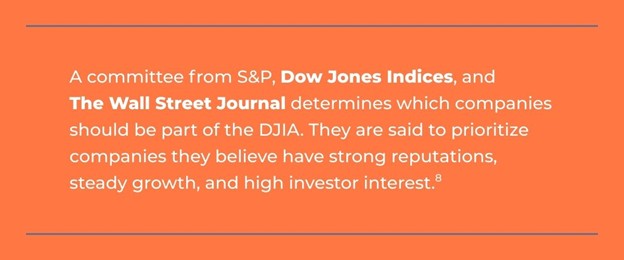Which companies should be part of DJIA